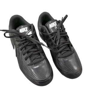 Nike Women’s Unify Strike Softball Cleats in Black and White
